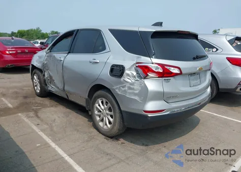 2020 Chevrolet Equinox Fwd Lt 1.5L Turbo из США, поврежденный, VIN 3GNAXKEV8LS608403
